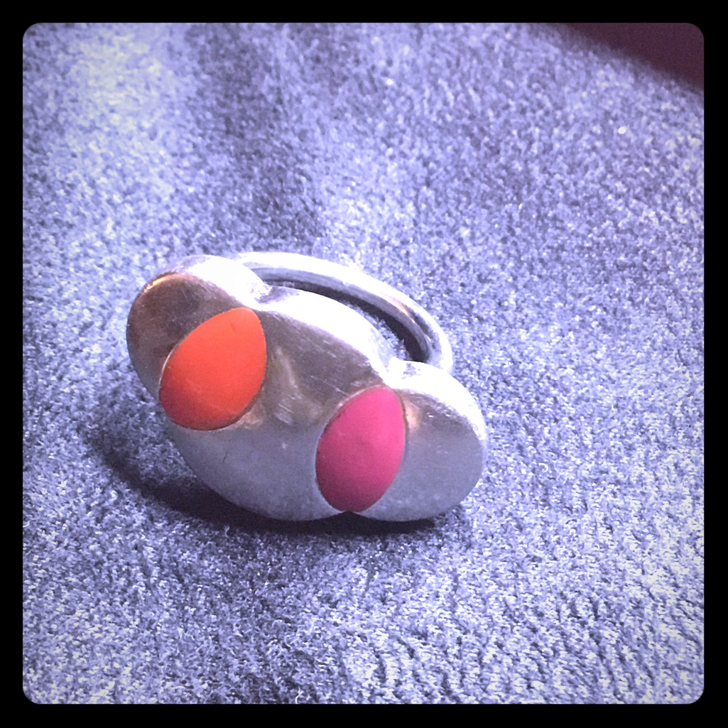 Swatch Stainless Steal And Resin Ring